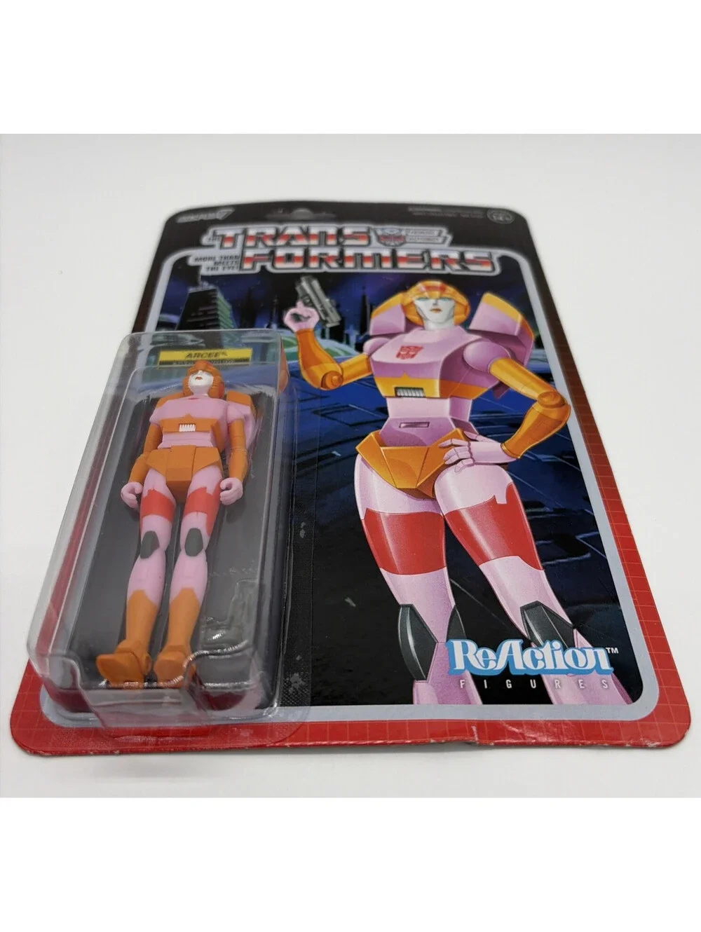 Super7 Reflection Series Transformers Arcee 3.75